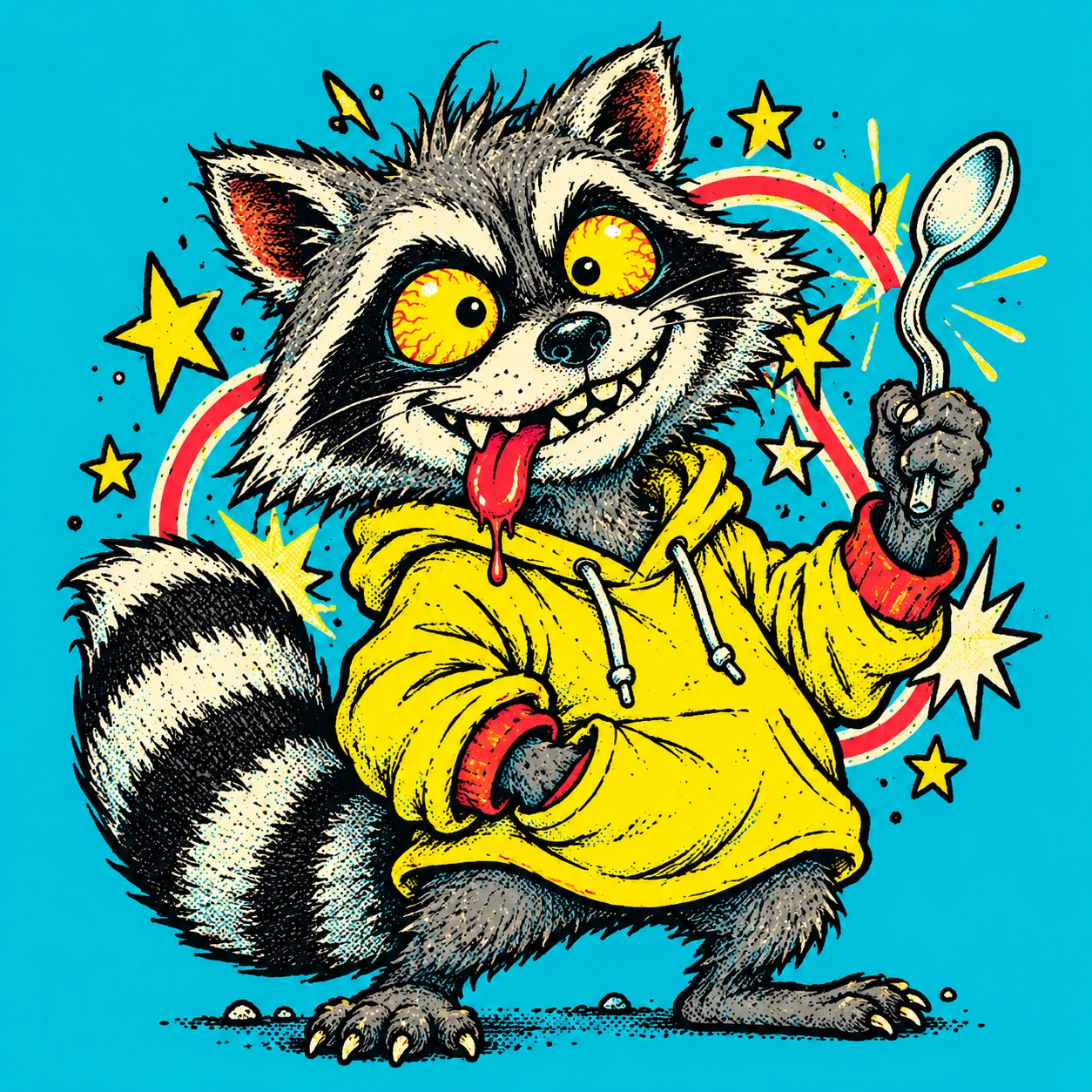 MROCY, the raccoon with a personality of its own